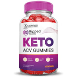 Justified Laboratories Ripped Results Keto ACV Gummies ingesta rápida tras la comida.