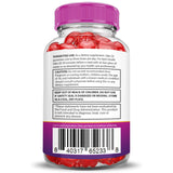 Justified Laboratories Ripped Results Keto ACV Gummies etiqueta con B12 y mezcla potente.