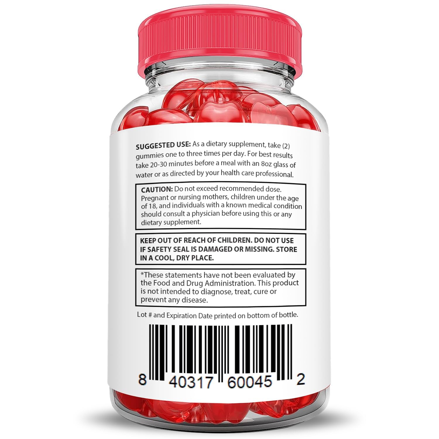 Justified Laboratories Simpli Health Keto ACV Gomitas control de calidad vegano y libre de gluten.