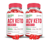 Justified Laboratories Simpli Health Keto ACV Gomitas envase, snack rápido para el día a día.