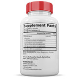 Justified Laboratories Vital Grow XL Extreme pildoras dorso presenta informacion clave de uso.
