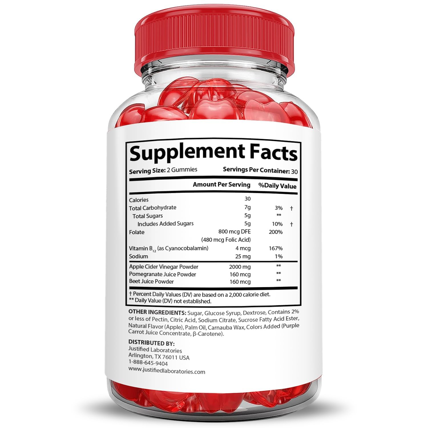 Justified Laboratories Vital Grow XL Extreme, sabor agradable para un snack saludable.