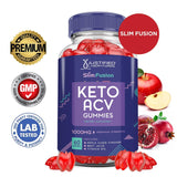 Gominolas Justified Laboratories Slim Fusion Keto, ingredientes como ACV y remolacha.