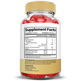 Justified Laboratories Speedy Keto ACV Gummies, bote lateral, conveniencia diaria en una gominola vegana.