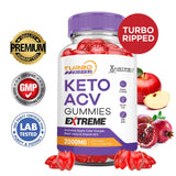 Justified Laboratories Tubo Ripped Keto ACV Gummies: ingredientes clave como remolacha y pectina