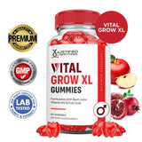 Justified Labs Vital Grow XL con jugo de granada y remolacha para apoyo nutricional.