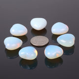 Justinstones Opalite Corazón en estuche de regalo de hierro elegante