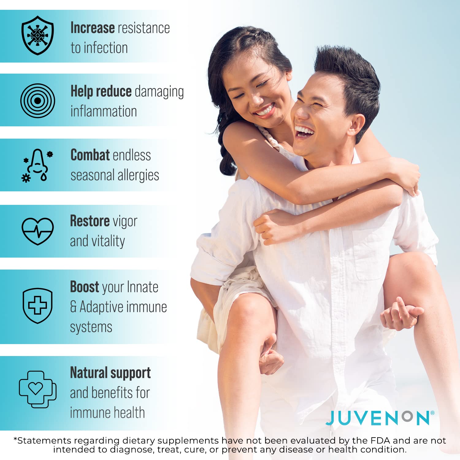 Juvenon AgeRenew Apoyo a las vías respiratorias superiores