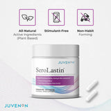 Producto Juvenon SeroLastin sobre mesa, listo para incorporar tu día.