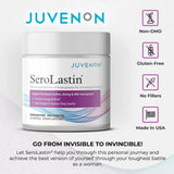Noche relajante con SeroLastin para un descanso natural.