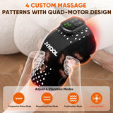 JVKOOL diseño ergonómico para rodilla, ajuste cómodo durante uso.