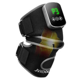 JVKOOL masajeadora de rodilla con luz roja y calor para relajación.