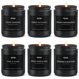 JXDLSQ seis-velas-set: aroma duradero para el hogar.
