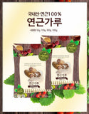 Cucharada de polvo loto K-Herb para batidos nutritivos