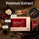 K-Herb varitas ginseng rojo, dosis diaria en sobre para llevar.