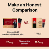 K-Herb ginseng coreano, extracto de ginseng de seis años de cultivo.
