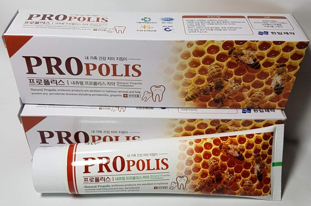 K-Mystery propóleo dentífrico, tubo visible, cuidado suave para dientes sensibles