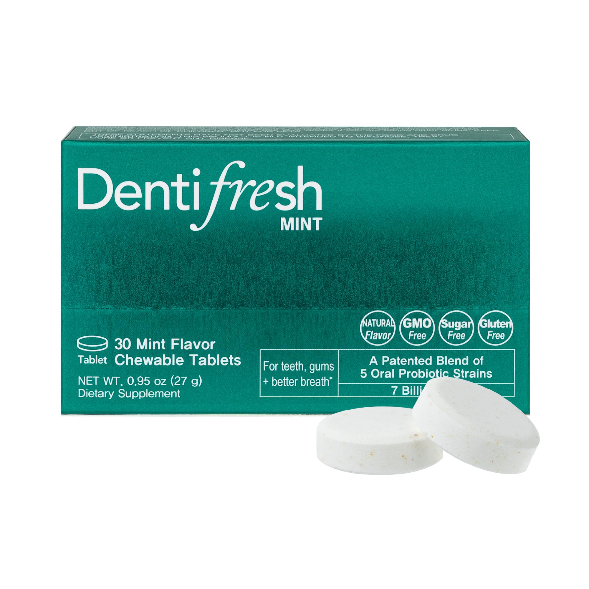 K-NUTRA Dentifresh: empaque compacto para aliento fresco durante el día
