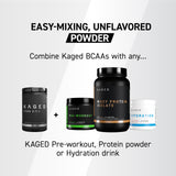 Kaged BCAA sin colorantes artificiales para una experiencia limpia.