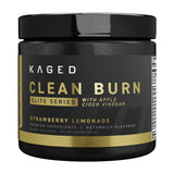 Kaged Clean Burn Elite frasco sabor fresa limon para energía durante entrenamientos