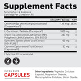 Kaged Clean Burn: frasco visible con etiqueta clara destacando ingredientes clave.