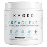 Kaged CreaClear se disuelve en agua, mezcla clara y sin grumos.