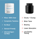 Kaged CreaClear micronizado para absorción eficiente durante el entrenamiento.
