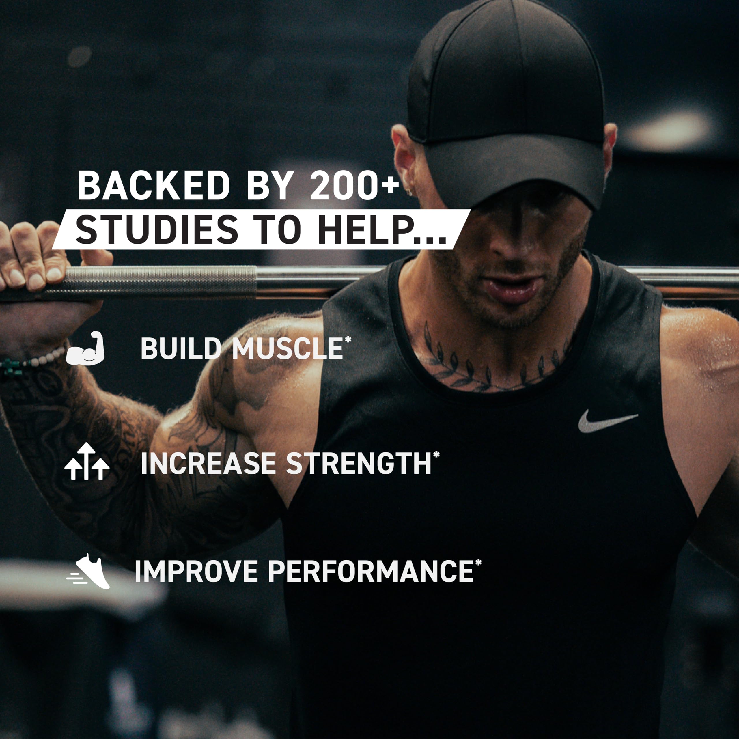 Mezcla en bebida con Kaged Creatine Elite para absorción eficiente.