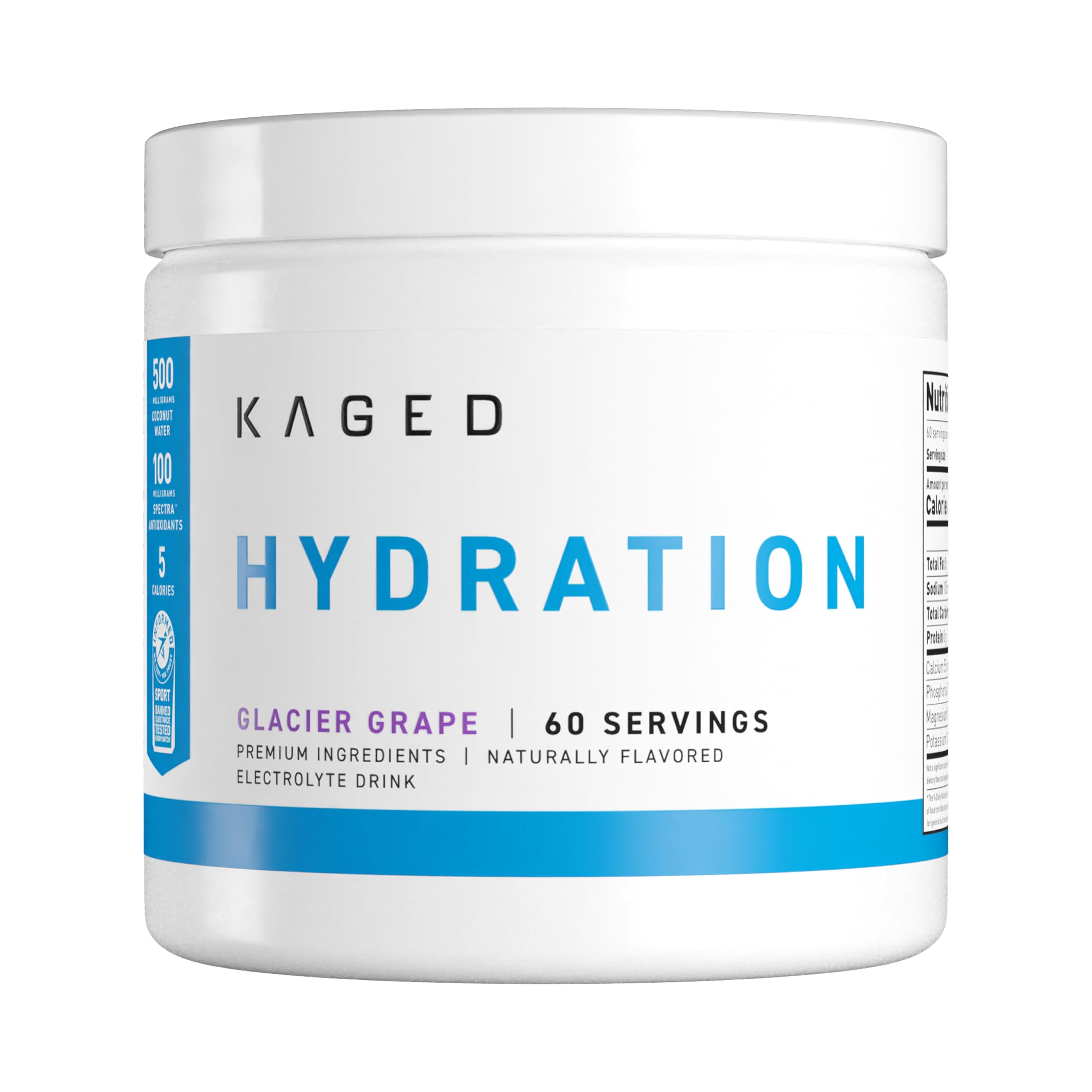 Kaged Daily Hydration: bote de 60 porciones para entrenar