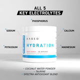 Kaged Daily Hydration, sabor natural para beber durante el cardio