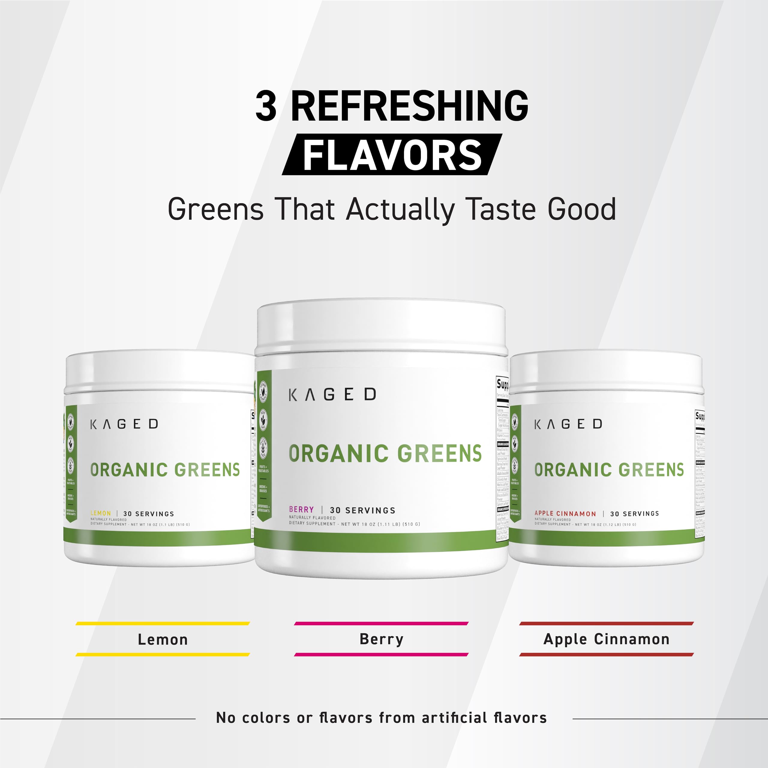 Kaged Outlive100 Berry estilo de vida activa con nutrición conveniente