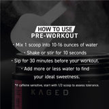 Kaged Berry Blast, envase colorido, ritual de entrenamiento más agradable