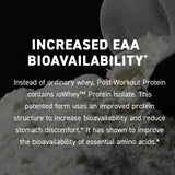 Proteína Kaged io-whey, ingredientes y aminoácidos clave para recuperación.