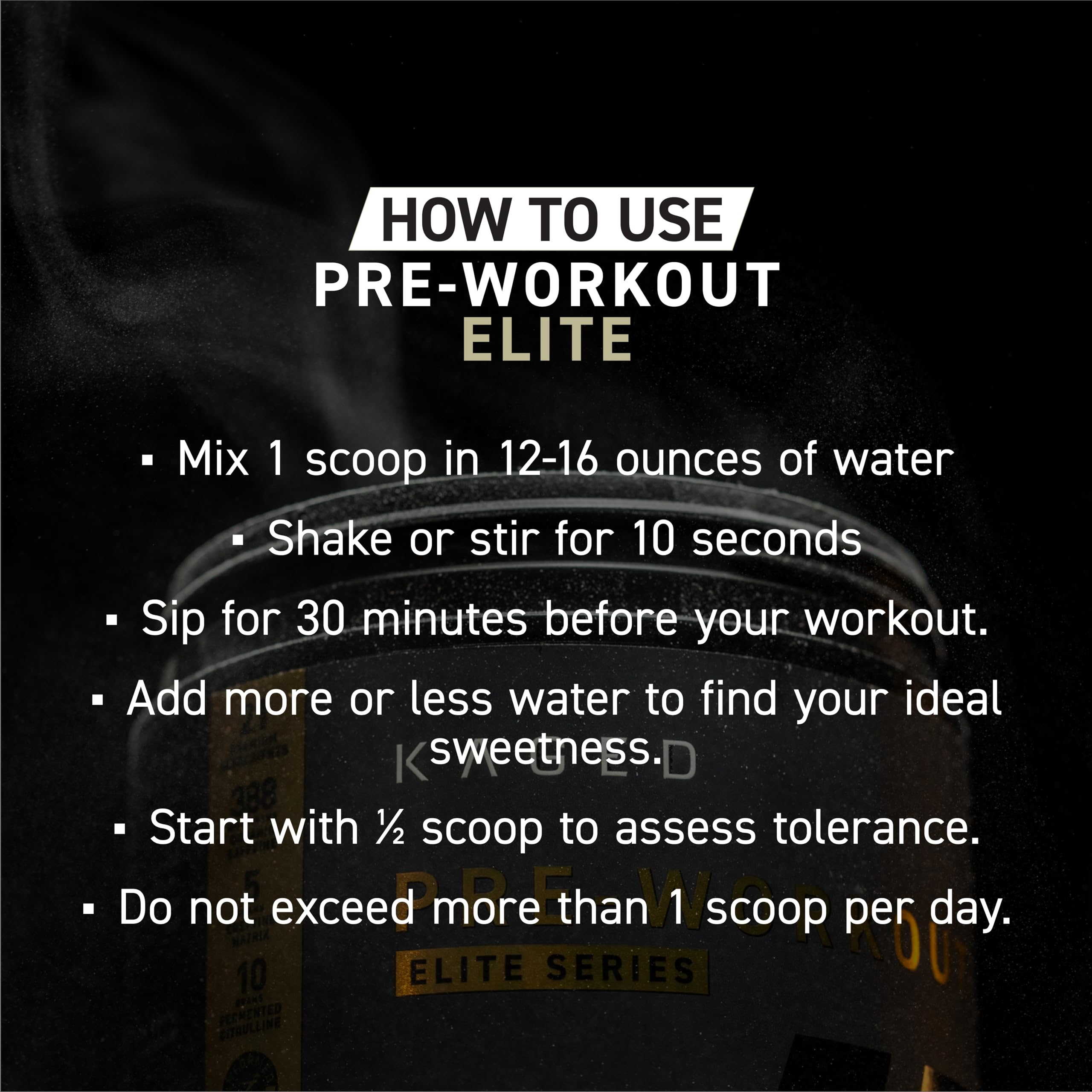 Kaged Pre-Workout Elite, creatina nitrato NO3-T para potencia.