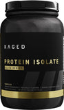 Etiqueta clara de Kaged Elite con información nutricional y composición.