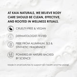 Kaia Naturals Takesumi Detox fragancia natural, aroma suave y limpio.