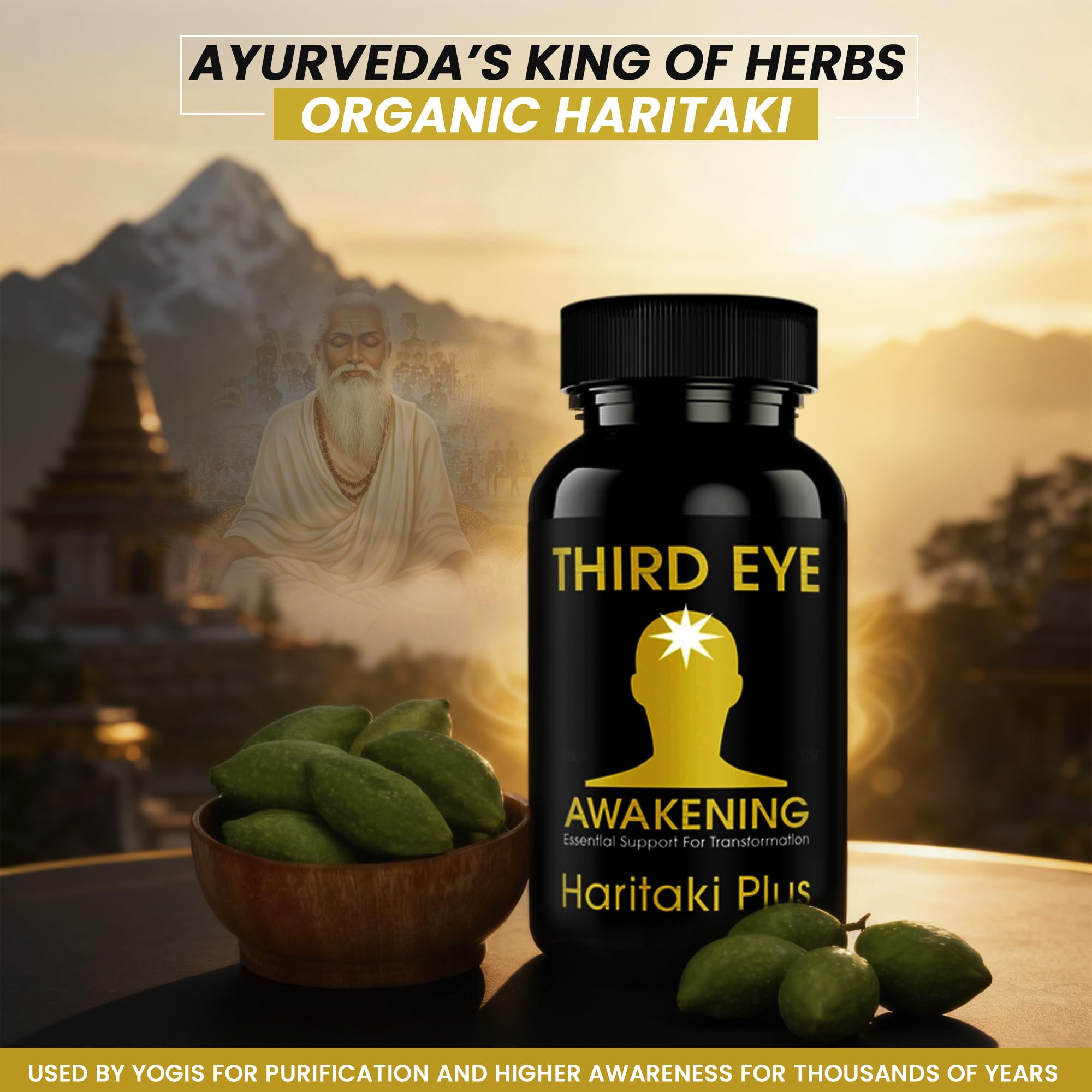Kailash Herbals Etiqueta natural: diseño que inspira confianza en la calidad.