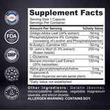 Kaitamin Brain Neuro Matrix: ingredientes clave en etiqueta para estudiar con foco.
