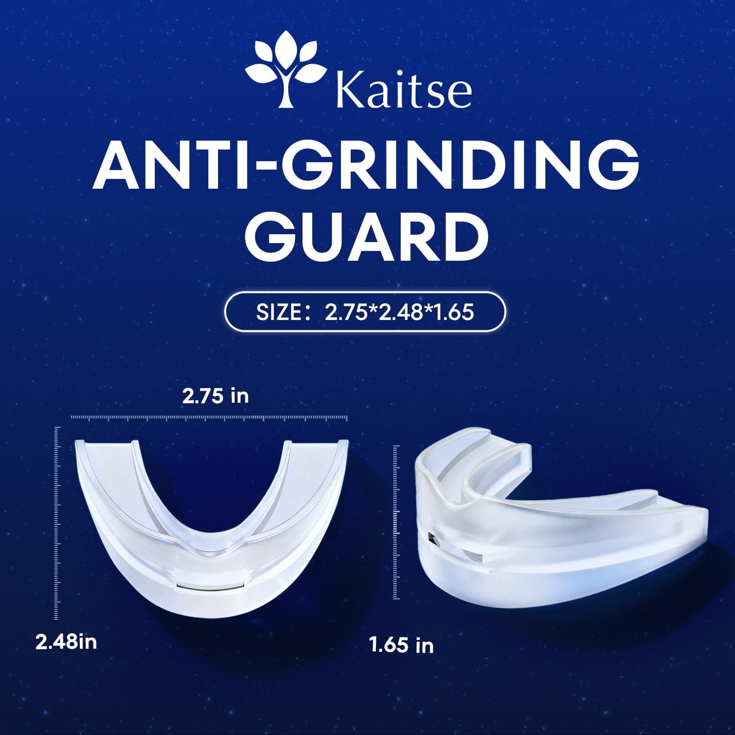 Kaitse protector bucal con espuma EVA alimentaria para comodidad duradera