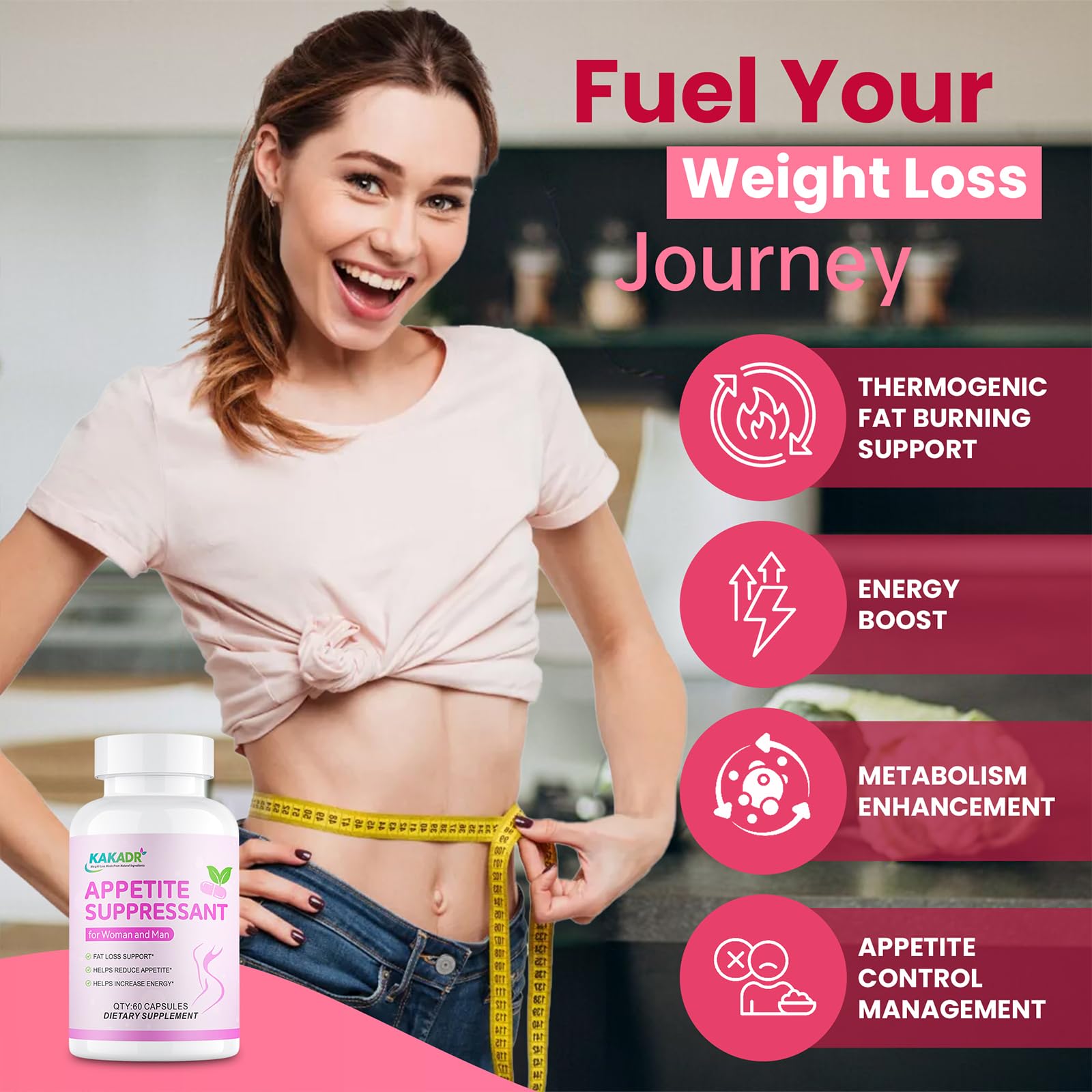 KAKA DR energizante con ingredientes naturales, mantiene alerta y enfocado.