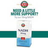 Kal NADH 5 mg tabletas, etiqueta legible para compra fácil.