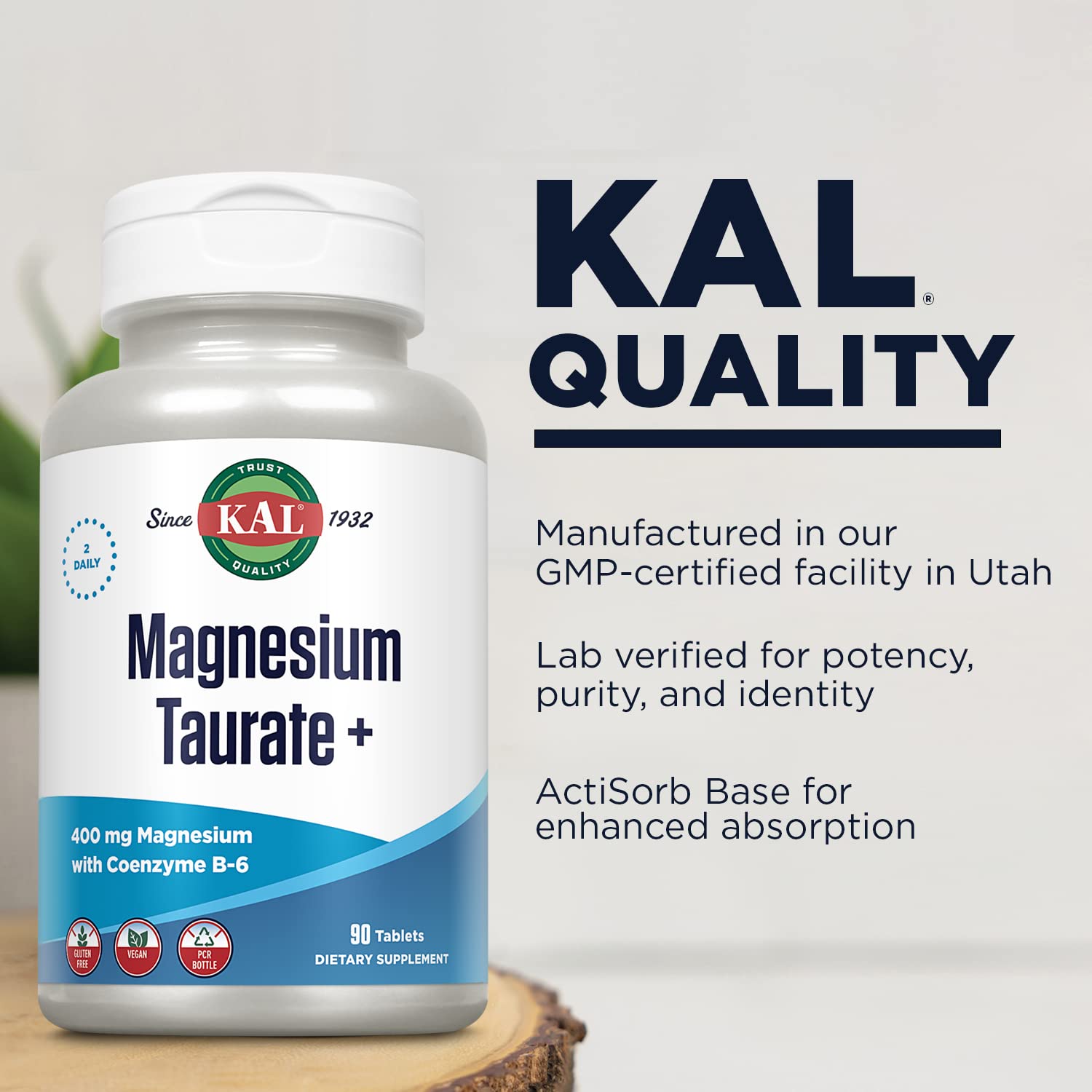 Kal Taurato con ActiSorb para mejor absorción