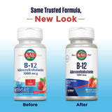 KAL B12 Adenosilcobalamina sabor fresa, experiencia de consumo agradable