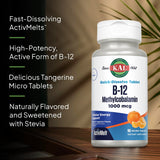 Envase de KAL B12 con PCR 100% reciclable.