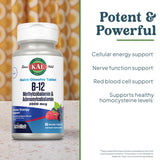 KAL B12 ActivMelt sabor frutos rojos naturales agradable de tomar