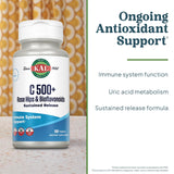KAL C-500 con bioflavonoides, ingredientes clave para el bienestar.