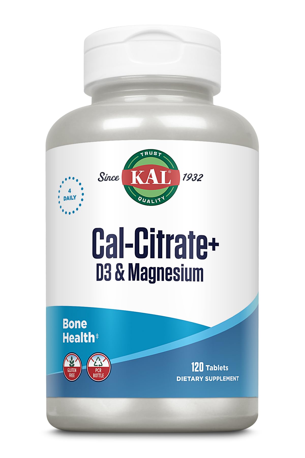 KAL Cal-Citrato ActivTab, tableta de disolución rápida para absorción eficiente.