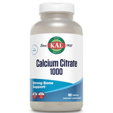 KAL Calcio Citrato 1000 mg: tabletas para soporte óseo y dientes saludables