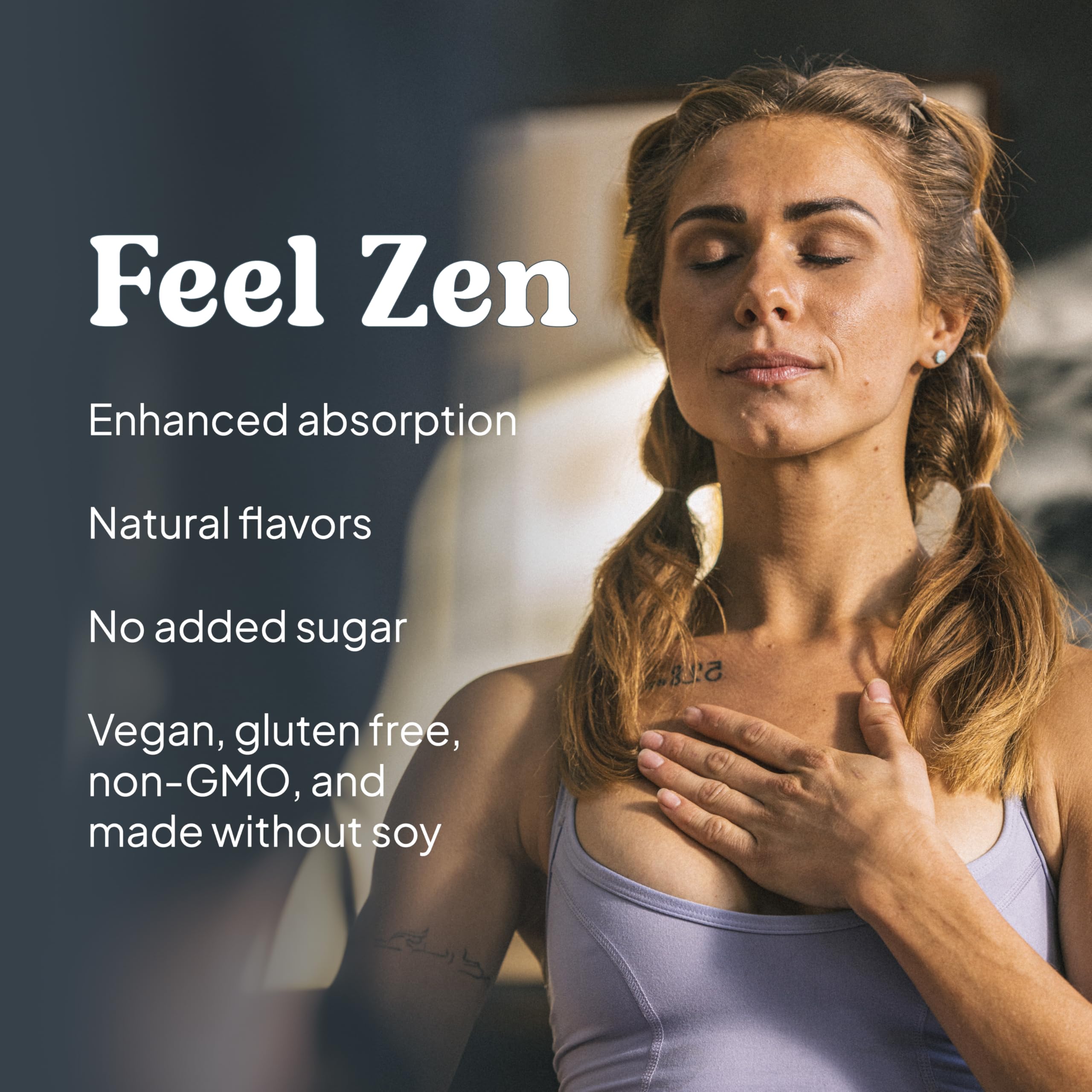 KAL Calming Magnesium, ingredientes veganos, sin gluten.